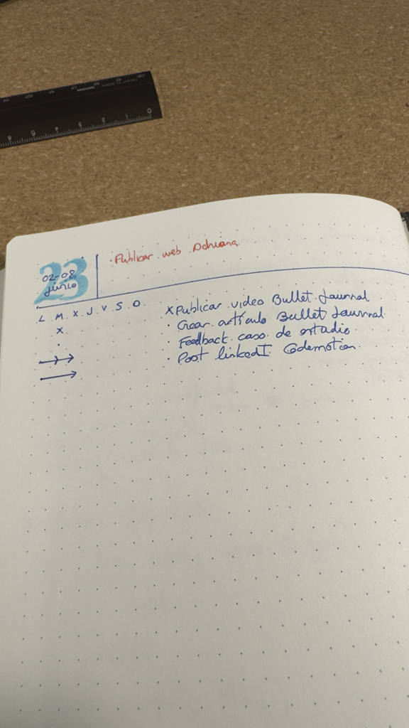 Weekly Log